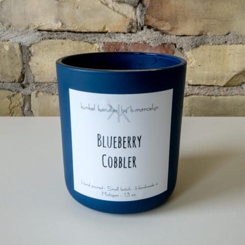 Blueberry Cobbler Candle Large