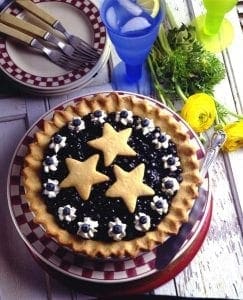 8- Double Blueberry Cookie Pie